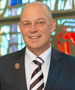 Dr. Jeff Gingerich, SBU's 22nd president.